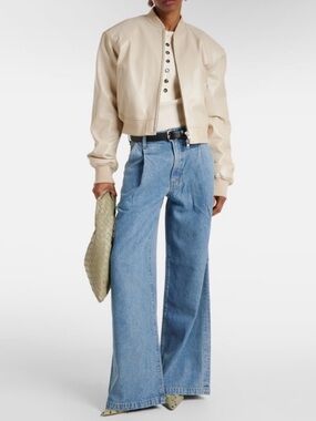 AGOLDE Ellis Trouser Wide Leg size 30-32 in Baffle Wash Light Denim